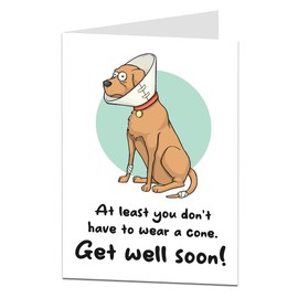 LimaLima Funny Get Well Soon Card For Men Women Kids Wishing You A Speedy Recovery After Hospital Surgery Operation Broken Arm