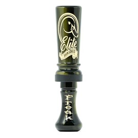 Acrylic Duck Call - Cache Series for Mallard, Wood Duck, Teal, Gadwall & Pintail - Single Reed or Double Reed Hunting Calls (The Freak - Single Reed, Venmon (Black Gold Pearl))