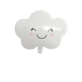 6PCS Sun Foil Balloons Cloud Mylar Balloons for Birthday, Baby Shower, Theme Party Decorations