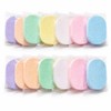Pillow Gray Face Wash Cleansing Sponge, 12 Pieces, Mix / 필로그레이 세안 클렌징 해면스펀지, 12개, 믹스