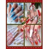 EBANKU 36 Grids Christmas Nail Glitter - 3D Holographic Winter
