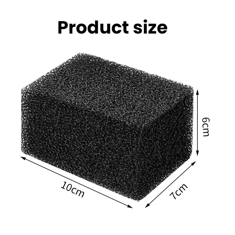 Editbar 6 Pieces Aquarium Filter Sponge - Biochemical Filter Sponges