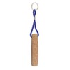 MIBANDERA Floating Keyring Made of Natural Cork with Blue Polyester