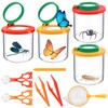 Forbabe Set di 10 lenti d'ingrandimento per insetti, per 3