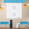 HEUXGIR Smart Light Switch, 2.4GHz WiFi Touch Light Switch, with