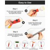 JIPUKE Multi-Angle Paint Brush Extender, Paint Roller Extension Pole Attachment,