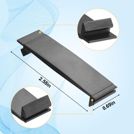 EAORBD Breaker Filler Plate for 3/4 Inch Square D Inqoin and GE Electric Panel Cover, with Electrical Panel Labels and Fuse Box Stickers for Universal Circuit Breaker Panel Cover 10-Pack (3/4 Inch)