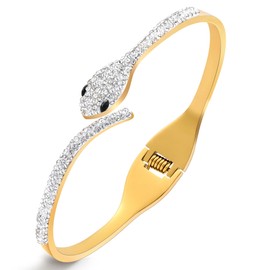 Gold Bracelets for Women, Gold Bangles Bracelets for Women Teen Gifts Arm Cuff Dainty Gifts for Teen Jewelry