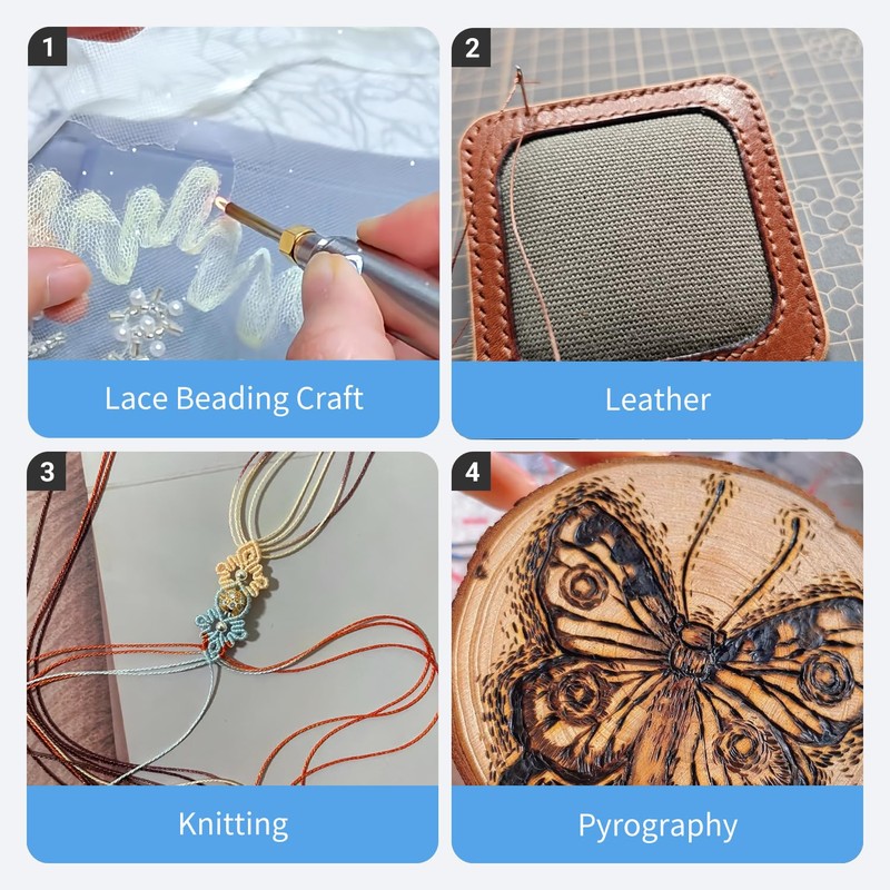 Thread Burner, Rechargeable Thread Zapper Tool with Replacement Tip, USB