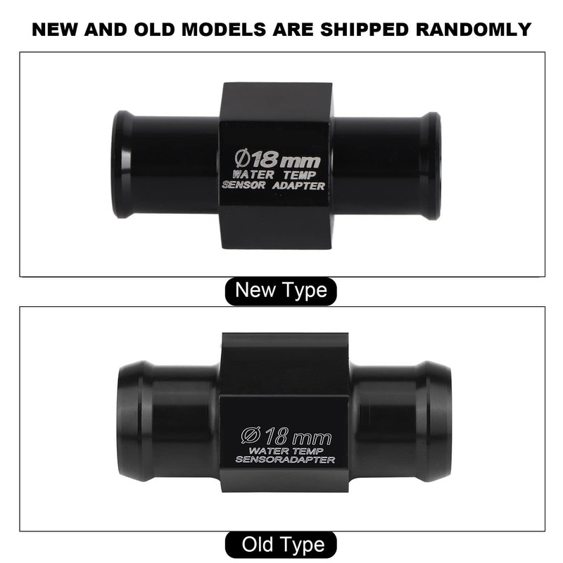 Keenso Motorcycle Water Temperature Sensor Adapter, Aluminium Water Temperature Meter