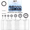 9KM DWLIFE Fishing Rod Repair Ceramic Guide Ring Replacement Kit