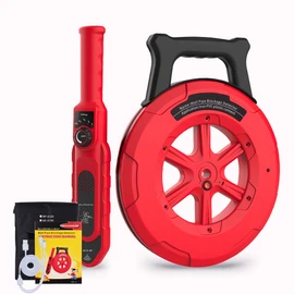 Pipe Blockage Detector, Water Pipe Locator Underground Diagnostic-Tool Wall Scanner Pipeline Blocking Clogging Scanner Plumbers Instrument For Metal PVC Water Pipes, 20M