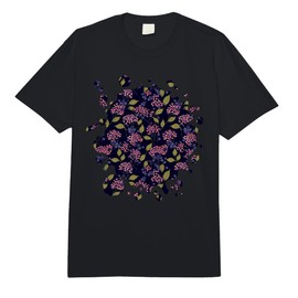 Men Women Elderberry Fruit Botanical Design Lover Gardening Comfort Colors Adult Heavyweight T-Shirt