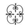 Gal Industrial Wrought Iron Ornament 25 x 25 cm Grid