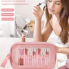 HGHDBT 65Pcs Pink Makeup Brushes Set Professional Makeup Kit Multi-functional
