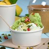 BIOZOYG 50 x Ice Cream Cups Cardboard 100 ml White