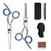 10pcs Hair Cutting Scissors Kit Combs Cape Stainless Steel Barber