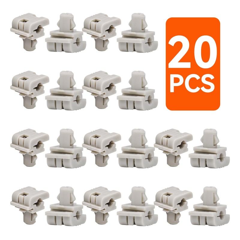 SECLUDE 20PCS Car Door Lock Rod Clips, Tailgate Handle Rod