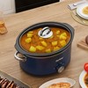SUNVIVIPRO 3QT Slow Cooker, Small Crock with 3 Heating Settings