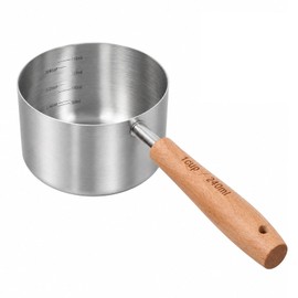 1Pcs 1Cup(240ml | 8oz) 304 Stainless Steel Measuring Cup with Precise Scale