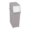 CNCEST 8 Gallon Trash Can, Slim Trash Can with Lid,