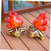Hohopeti Decor Camping Party Props Inflatable Campfire Model Campfire Prop