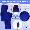 Lenwen 4 Pairs Kids Elbow Brace, 5-10 Years, Black, White,