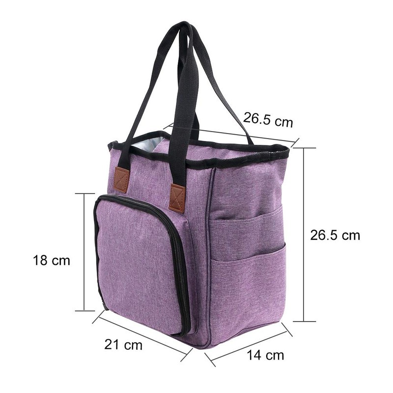 SumDirect Wool Bag for Yarn, Knitting Bag, Handmade Bag Storage