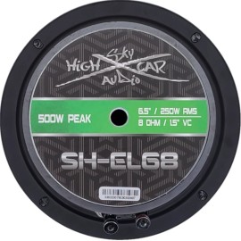 Sky High Car Audio SH-EL68 6.5" (1) MidRange Loudspeaker 8ohm SHIPS FROM OHIO
