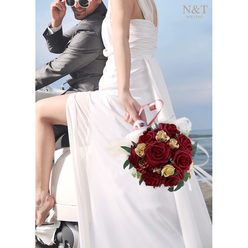 N&T Nieting Artificial Rose Decoration