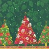 Ideal Home Range 20 Count Luncheon Napkins, Albero Di Natale