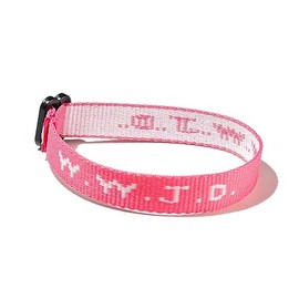 Pingyongchang WWJD Braided Rope Bracelet What Would Jesus Do Letter Hnadmade Bracelets Protection Pray Bracelet Inspirational Religious Christian Jewelry for Women Men-Pink Rope