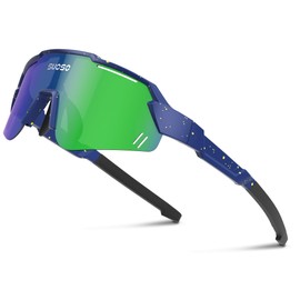 suoso Kids Sports Polarized Sunglasses: Youth Baseball Sun Glasses, Cycling Glasses for Boys Girls Age 6-12 Lightweight TR90 Frame UV400 Protection for Teens