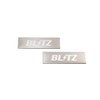 BLITZ 18925 Stainless Mini Logo Plate (2 Pieces)