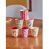Rice Small Melamine Cups Children's Cups Pink Happy Forest Prints