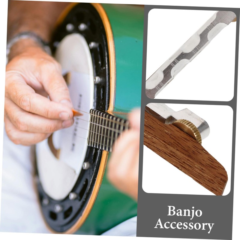 Kisangel Rosewood Banjo Bridge Professional Musical Instrument Supply Durable Wooden