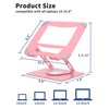 ALASHI Laptop Stand for Desk with 360° Rotating Base, Multi-Angle