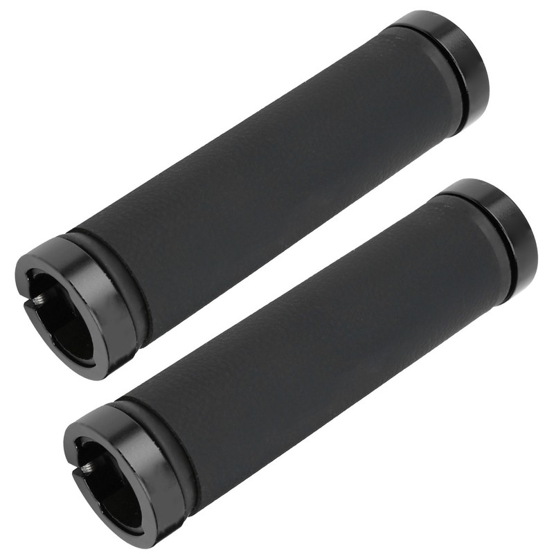 GUB‑607 Mountain Bike Handlebar Grip Microfiber Leather Bilateral Locking Handle
