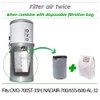 OVO FP-12 Permenent Filter Bag, 12 Litre, Fits OVO-700ST-35H, NADAIR-700/655/600-AL-32,