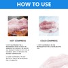 Gel Ice Pack Lip Shape, Reusable Cool Pad, Leak-Proof Cool