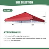 Canopy Replacement Top with Air Vent and Buckle for 8x8