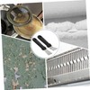 GANAZONO 4Pcs Stainless Steel Ice Scraper for Freezer Deicing Includes