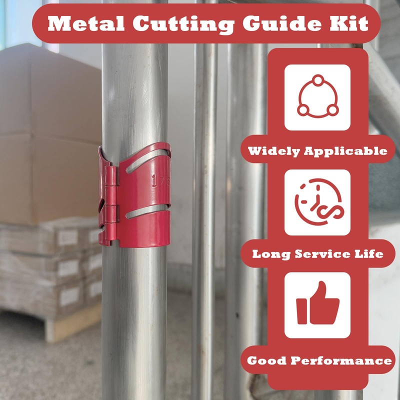 Sthovd Metal Cutting Guide Kit Includes Sizes: 1-7/8", 2-3/8", 2-7/8"