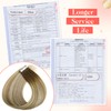 XDhair Tape-In Real Hair Extensions, 20 Pieces, 50 g, 55