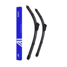 Premium Vipa Wiper Blade Kit | Fits: SKODA OCTAVIA Hatchback (Aug 2020 Onwards) | All-Weather Performance | Durable, Streak-Free Windshield Wipers | Easy Installation