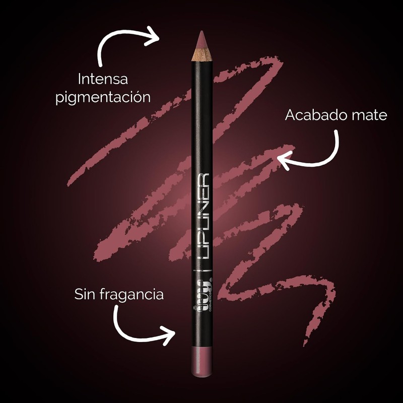 Kit Viral Labios Tinta Dye For Italia Deluxe, Lapiz Delineador