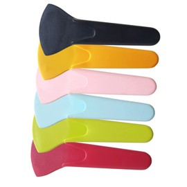 Baluue 6pcs Material Magnetic Scissor Covers Scissor Protectors Sleeves for Hair Cutting Tailoring Gardening Protector Cover