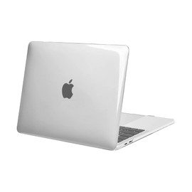 MOSISO Compatible with MacBook Pro 13 inch Case M2 2025, 2024, 2023, 2022-2016 A2338 M1 A2251 A2289 A2159 A1989 A1708 A1706 with/Without Touch Bar, Plastic Hard Shell Case Cover, Crystal Clear