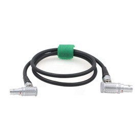 HangTon Cable for DJI Ronin 2 Tethered Control Handle to RS2 RS3 Pro Communication Expansion Adapter Focus Motor Camera Control Right Angle 6 Pin to 6 Pin 80cm