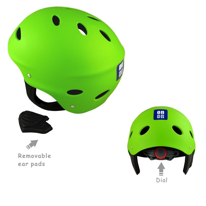Tontron Classic Wakeboard Kayak Kite Surf Water Sports Helmet (Matte